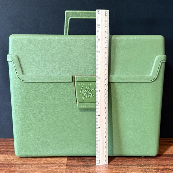 Vintage STERLING Letter File Holder - Picture 2 of 13